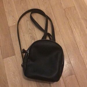 Black Backpack Purse